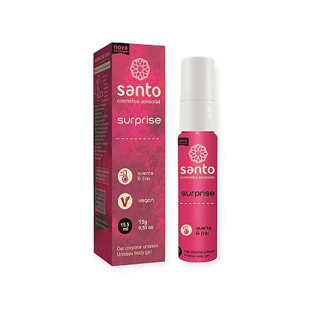 Gel Excitante Unissex Surprise 15g - Santo