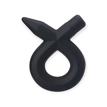 Anel Peniano em Silicone Ultra Macio Strech Cock Ring 1  Coleção Black - Lovetoys