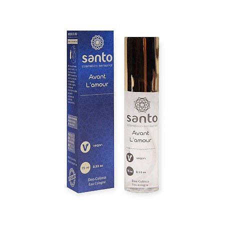 Deo Colônia Masculina Avant L’Amour 15ml - Santo Cosméticos