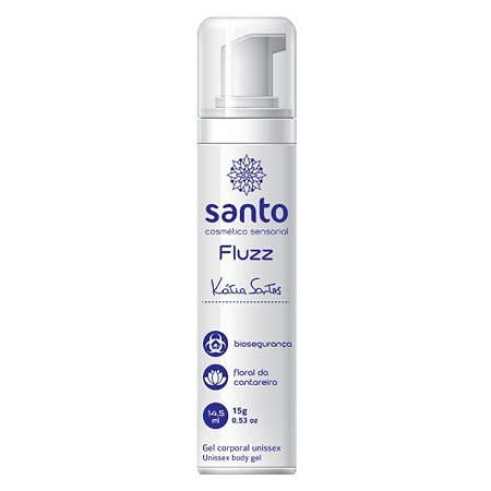 Gel Corporal Umectante Unissex - Fluzz Kátia Santos - Santo Cosméticos