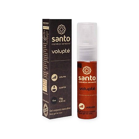 Gel com Sensação de Aumento Peniano Volupté 15g - Santo Cosméticos