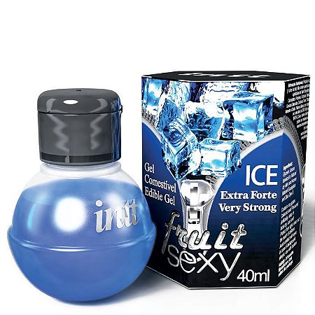 Gel Ice Menta 40ml Fruit Sexy - Intt