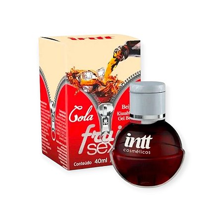 Gel Beijável com Leve Aquecimento Fruit Sexy Cola 40ml - Intt
