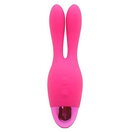 Estimulador Coelho Recarregável com Função Turbo e 10 Velocidades - Indulgence Dream Bunny