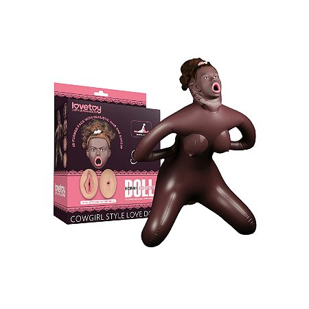 Boneca Inflável Yael Cowgirl Horny - Lovetoy