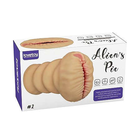 Masturbador Masculino Vagina 8cm Alienígena - Lovetoy