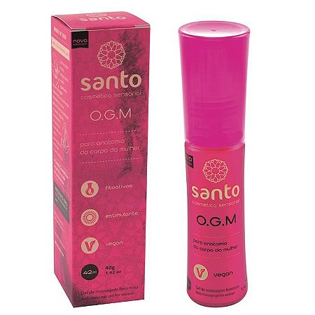 Gel Feminino de Massagem O.G.M - Santo Cosmético