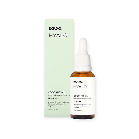 Óleo Hidratante para Vulva Hyalo Coconut Oil 20ml - Kalya