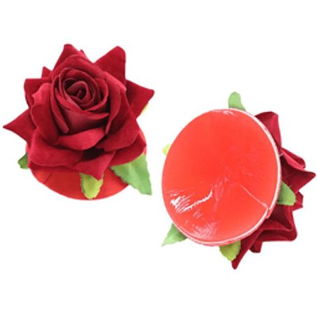 Adesivo para Mamilos Flor Vermelha - Coleção Fetiche Lovetoys
