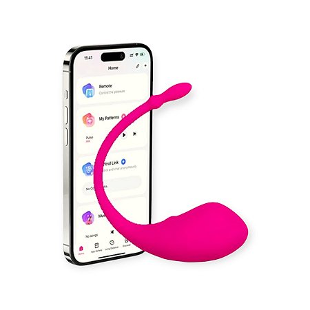 Vibrador para Ponto G com Controle via Aplicativo Lush - Lovense