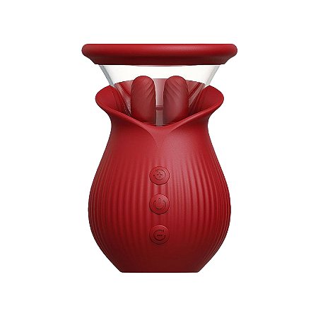 Estimulador Clitoriano com Pulsação e Movimento Scarlet Coleção L'Amour - Lovetoys