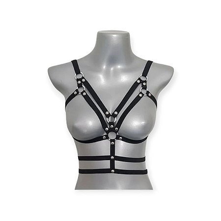 Harness Feminino em Elástico Sif Coleção Fetiche - Lovetoys