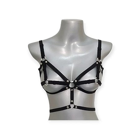 Harness Feminino Estilo Sutiã Anastasia Coleção Fetiche - Lovetoys