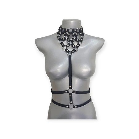 Harness de Pescoço Sahara Coleção Fetiche - Lovetoys