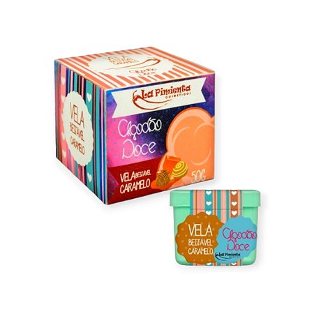 Vela Beijável para Massagem Algodão Doce 50g - La Pimienta