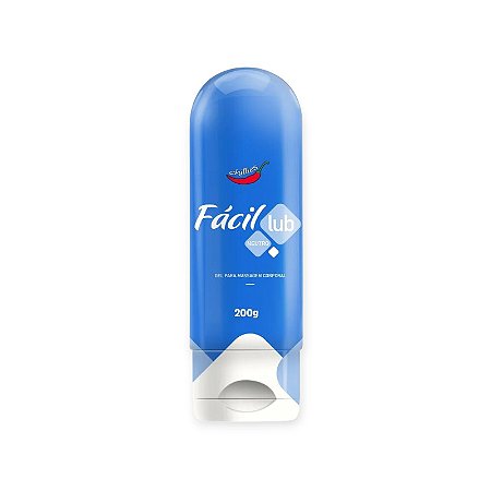 Fácil Lub Gel Lubrificante Neutro 200g - Chillies