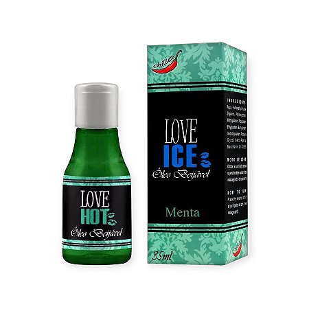 Love Ice Óleo Beijável Menta 35ml - Chilies