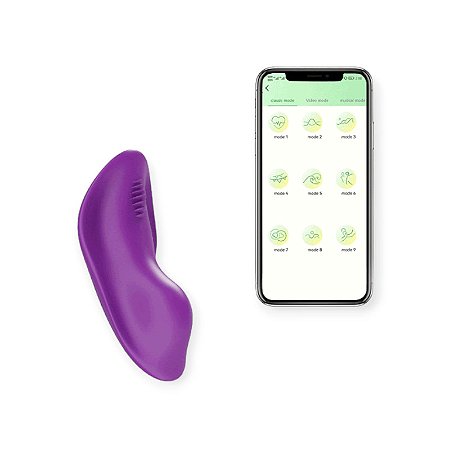 Vibrador para Calcinha com 9 Modos de Vibração e Controle por Aplicativo - Youvibe