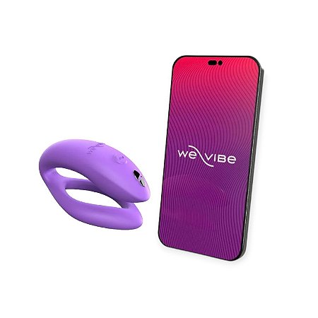 Vibrador para Casal com Controle Via Aplicativo Sync O - We Vibe