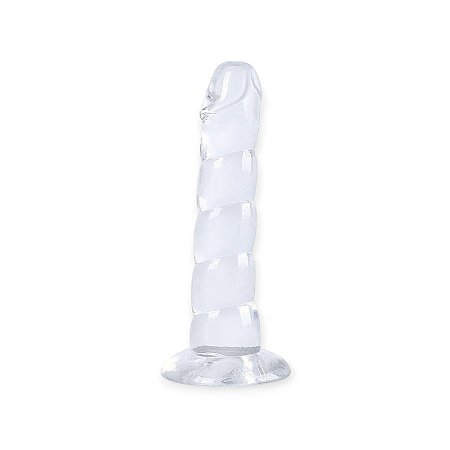 Pênis em Silicone com Gomos 16,8cm X 3,5cm - Lovetoys