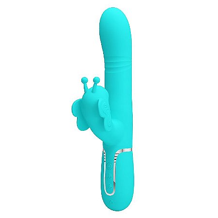 Vibrador 4 em 1 com Movimento e Sucção Ridgely  -  Pretty Love