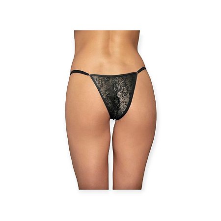 Calcinha Tailandesa com Abertura e Pérolas Massageadoras - Yaffa