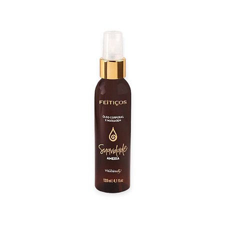 Óleo Corporal e Massagem Suavidade Ameixa 120ml - Feitiços