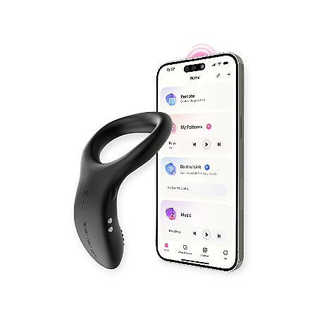 Anel Peniano com Controle Via Aplicativo Diamo - Lovense