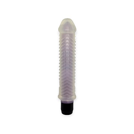Mini Vibrador Multivelocidade com Capa em Silicone Scaled Sleeve - Absoloo