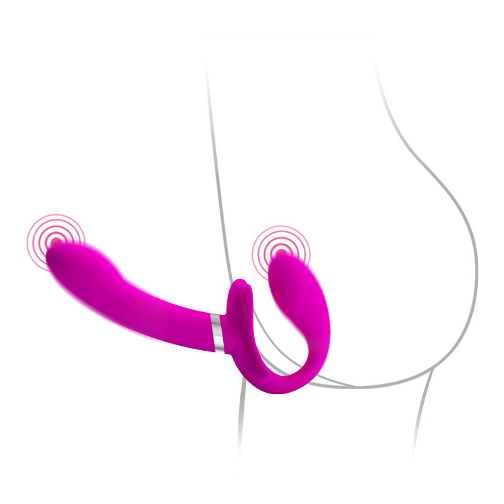 Vibrador Strapless com 12 Modos de Vibração Valerie - Pretty Love