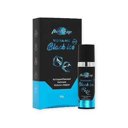 Gel com Efeito de Vibração Vibra-Me Black Ice Cold 15g - Provoke-Me