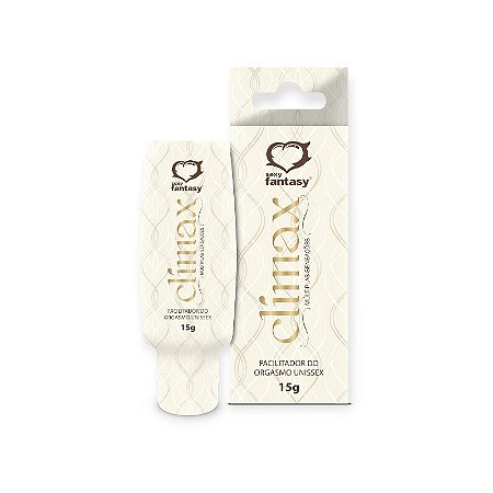 Gel Facilitador do Orgasmo Unissex Clímax 15g - Sexy Fantasy