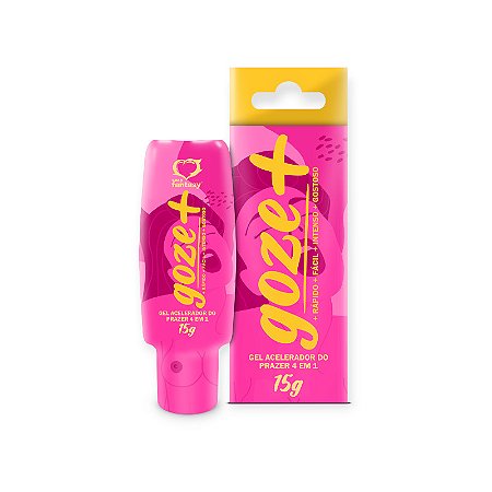 Gel Excitante Feminino Goze + 15G - Sexy Fantasy