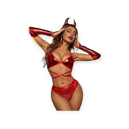 Fantasia Sexy de Diabinha Tamanho G - Lovetoys