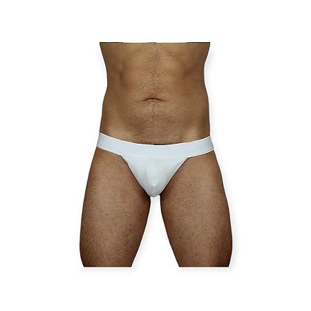 Jockstrap de Elástico Branca Tam P - Ricok
