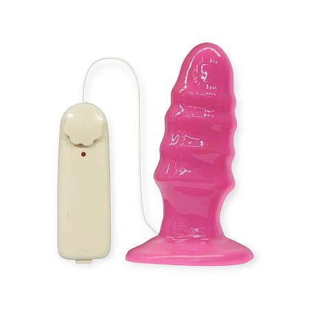 Plug Anal Escalonado 12cm x 4cm com Vibração Multivelocidade - Absoloo