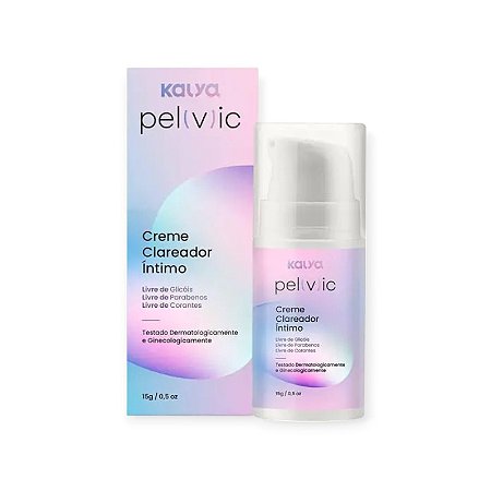 Creme Clareador Íntimo Pelvic 15g - Kalya