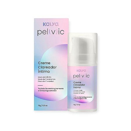 Creme Clareador Íntimo Pelvic 15g - Kalya