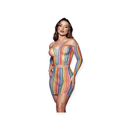 Conjunto Arrastão Multicores - Yaffa