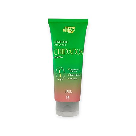 Esfoliante para Rosto e Corpo Cuidados Melancia 60g - Pepper Blend