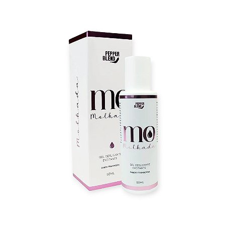 Gel Deslizante Excitante Lubrificante Íntimo Hot Mo Molhada 50ml - Pepper Blend