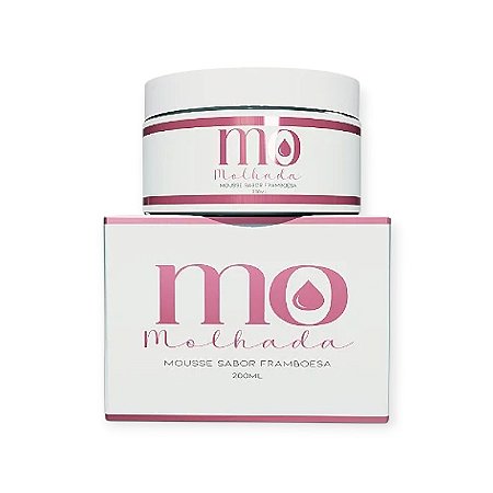 Mousse Íntimo e Corporal Mo Molhada Framboesa 200ml - Pepper Blend