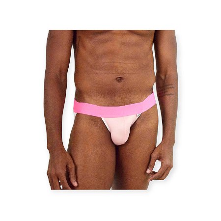 Jockstrap Dois Tons de Rosa - Sd Clothing