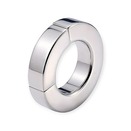 Anel Peniano 3,5cm x 1,4cm em Aço Inoxidável com Fecho em Imã - Lovetoys