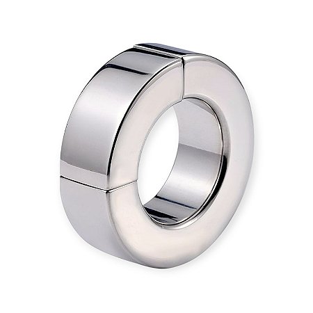 Anel Peniano 3,5cm X 2cm em Aço Inoxidável com Fecho em Imã - Lovetoys