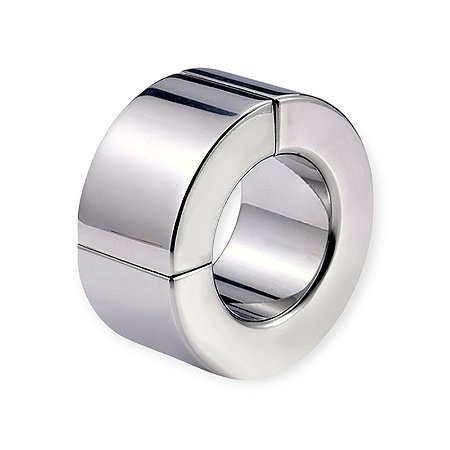 Anel Peniano 3,5cm X 4cm em Aço Inoxidável com Fecho em Imã - Lovetoys