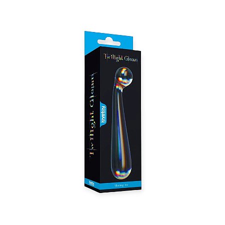 Penetrador de Vidro Twilight Gleam Glass Dildo Alluring Arc - Lovetoy