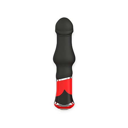 Plug Anal 11cm x 4cm com Esfera Massageadora e 10 Ritmos de Vibração Butt Plus - Nanma
