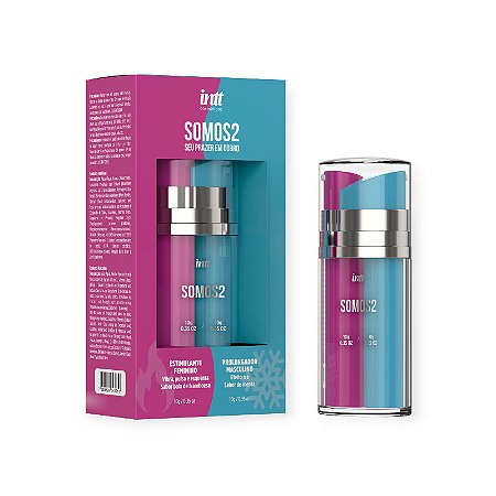 Somos2 - Excitante Feminino e Prolongador Masculino 10g - Intt