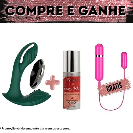 Compre Vibrador Becky + Crazy Vibe Tentare e Ganhe Cápsula Virgo